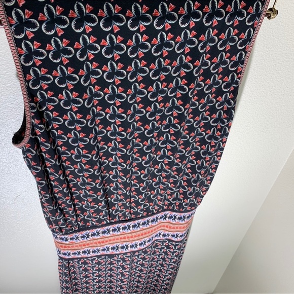 Max Studio Floral Clove Print Sleeveless Midi Dress Size M - Picture 6 of 6